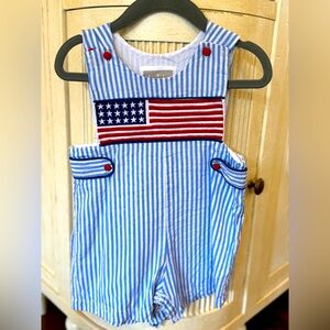 American flag jon jon. Size 6-12 month